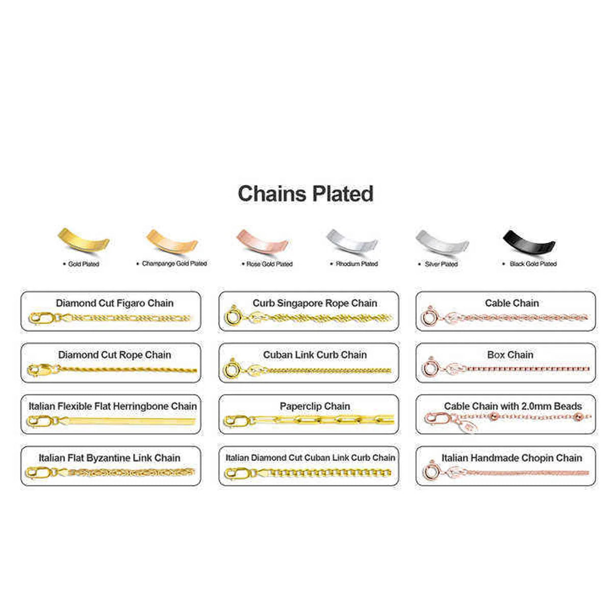 BiG-BOSS Cadena 925 Sterling Silver Italy Fine Chain Necklaces Link Box Rope Figaro Snake Curb Cuban Bulk Jewelry for Women