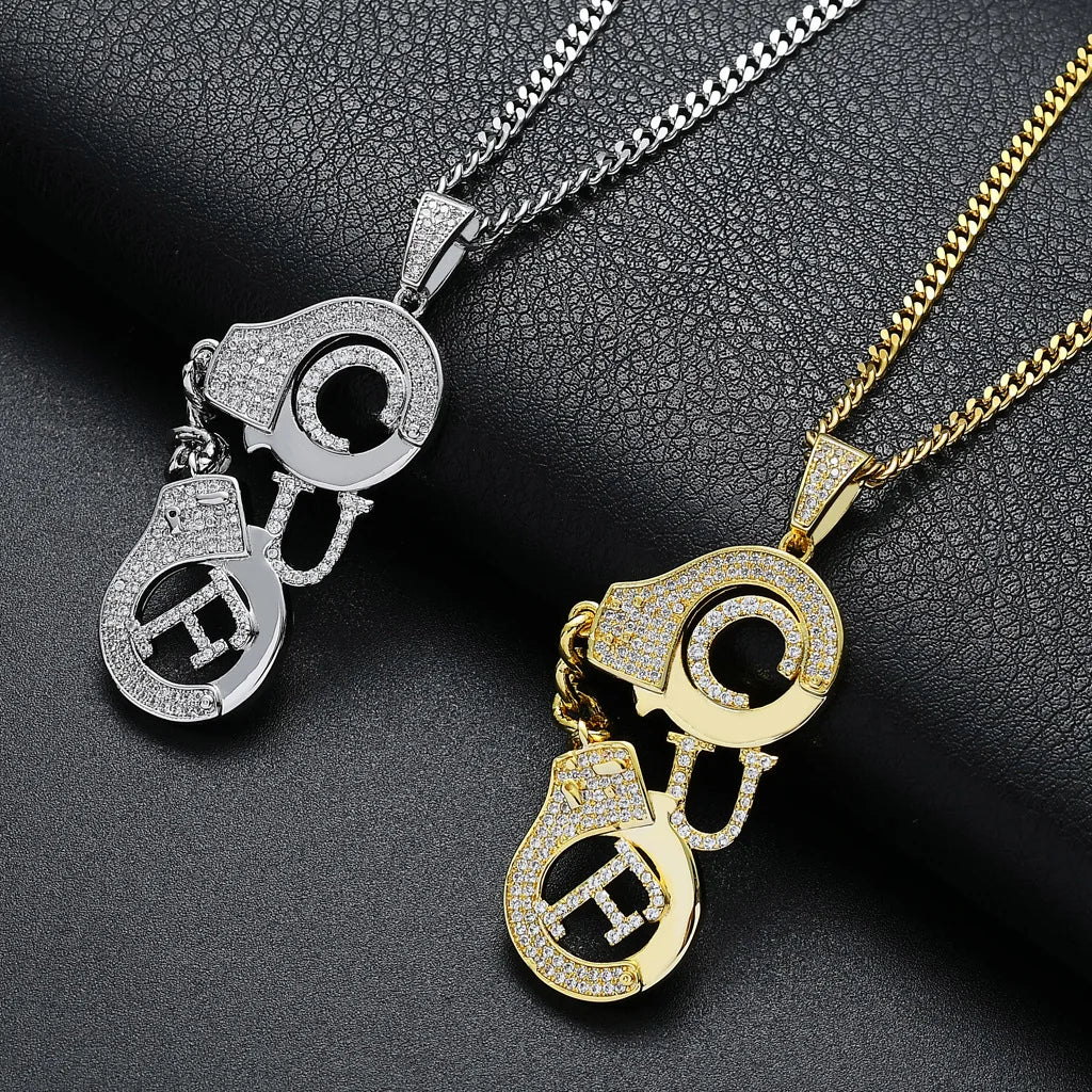 BiG-BOSS Necklace European Hip Hop Ornament Pendant Inlaid Zircon Hiohop Personality Male Trendsetter