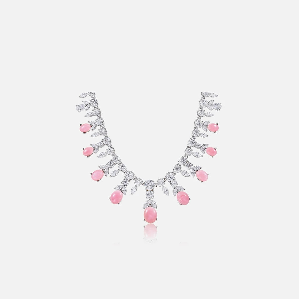 MUSHAN Jewelry Factory S925 Pure Silver Light Luxury Jewelry Women High End Electroplated Gold High Carbon Diamond Bestseller