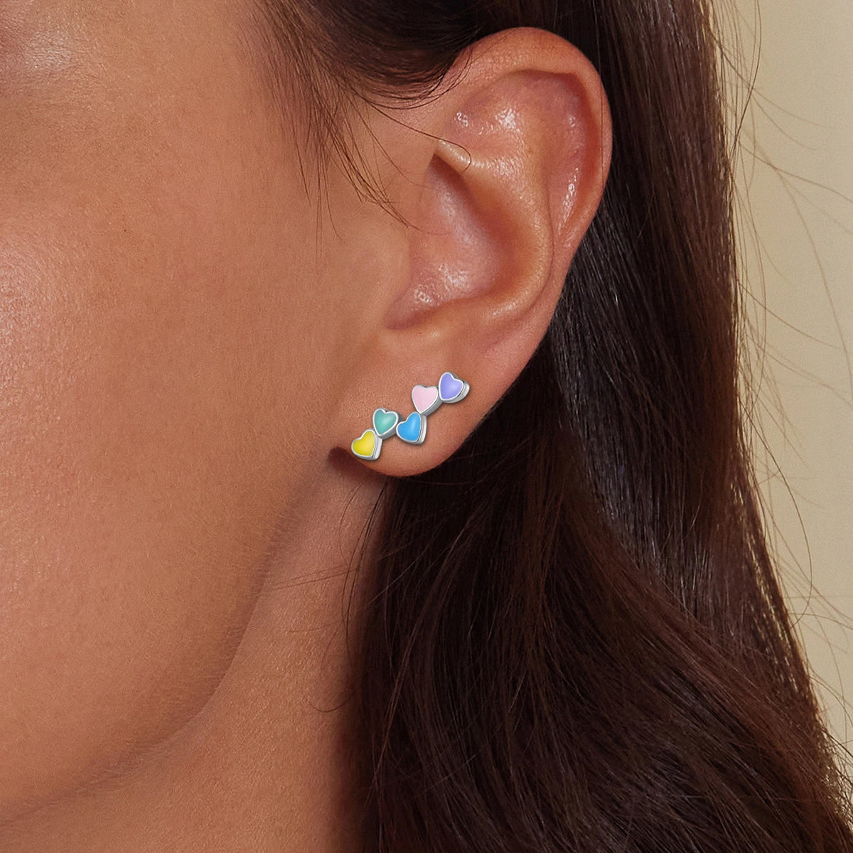 S&S 925 Silver CZ Stud & Clip-on Earrings | Micro-Set Zirconia | Platinum-Plated | Multi-Style