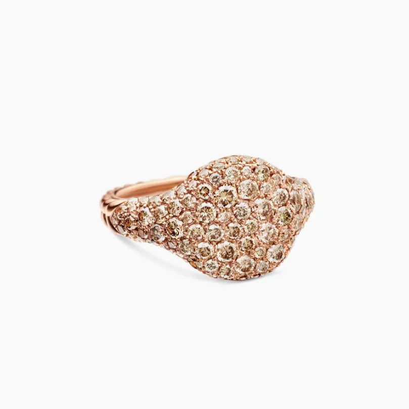 FASHIONISTA DY High-Quality Silver-Plated 10mm Diamond Ring, Gold-Plated Diamond Ring, Jewelry