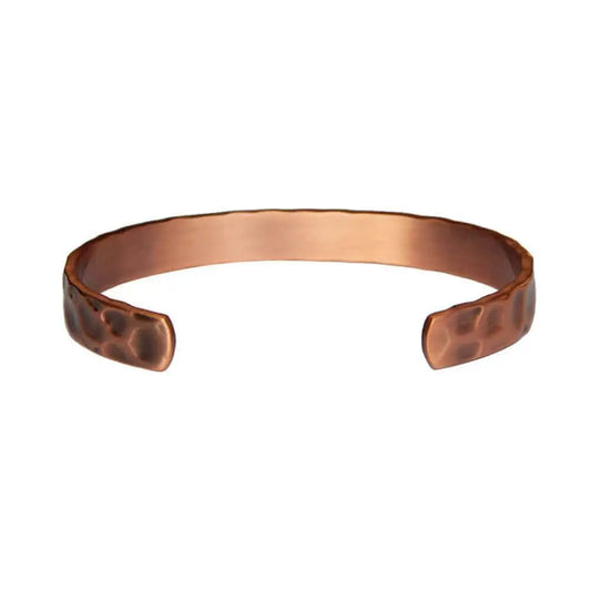 Hot Selling Hammered Magnetic Pure Copper Bracelet, Vintage Red Copper Bangle, Copper Bracelet for Healing Daily Wear Jewelry