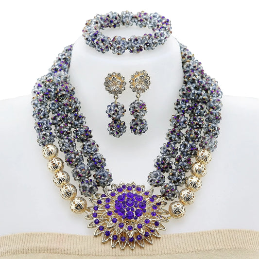 Zhuerrui Elegant Gold Coral Beads Design Set Gold Accessories Necklace Sets Exquisite Craftsmanship Suitable for Party YL340