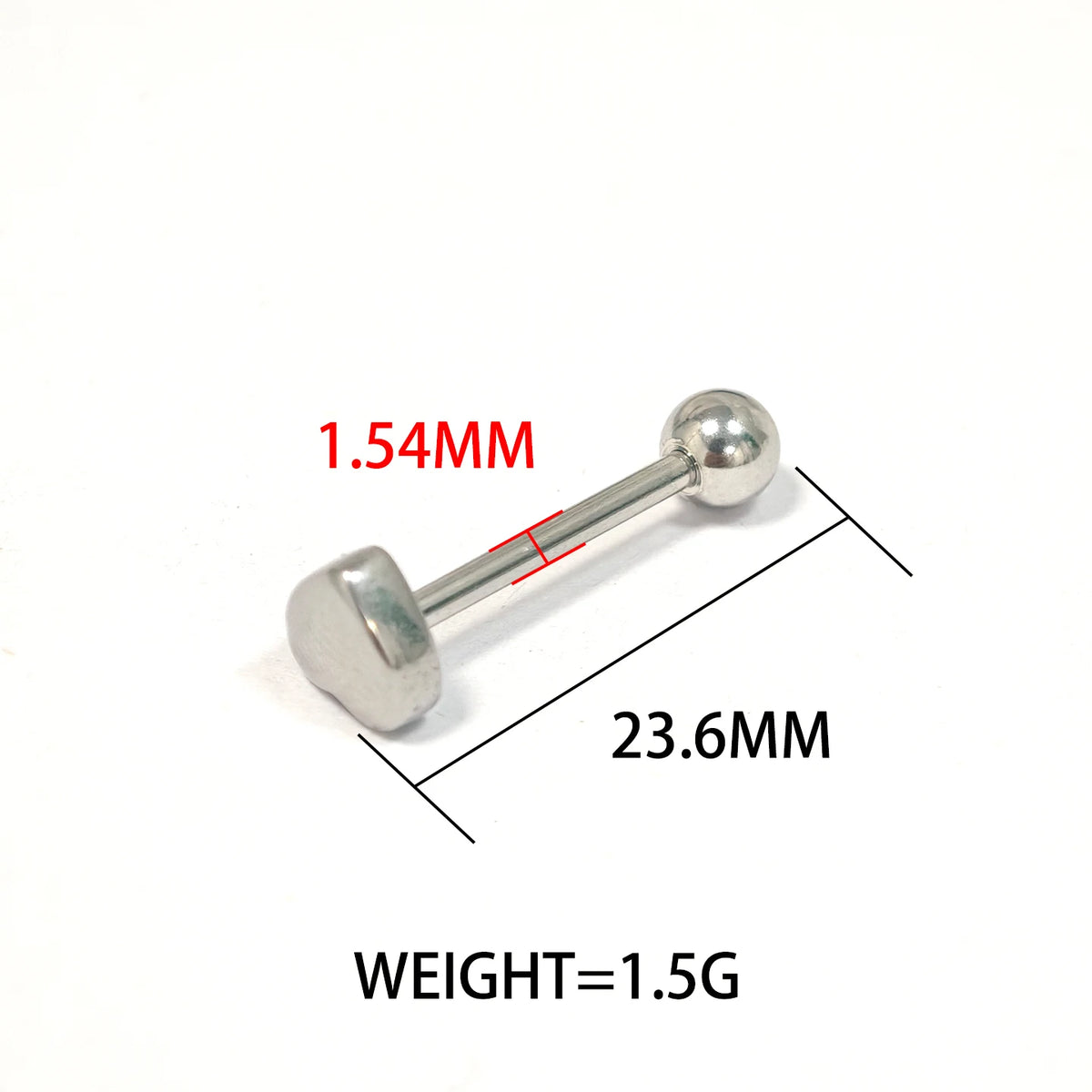 S&S Titanium Zircon & Opal Labret Stud – Collection