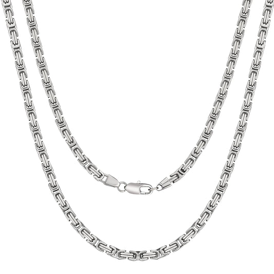 NEWLiFE REBEL Bold Line Stainless Steel Necklace