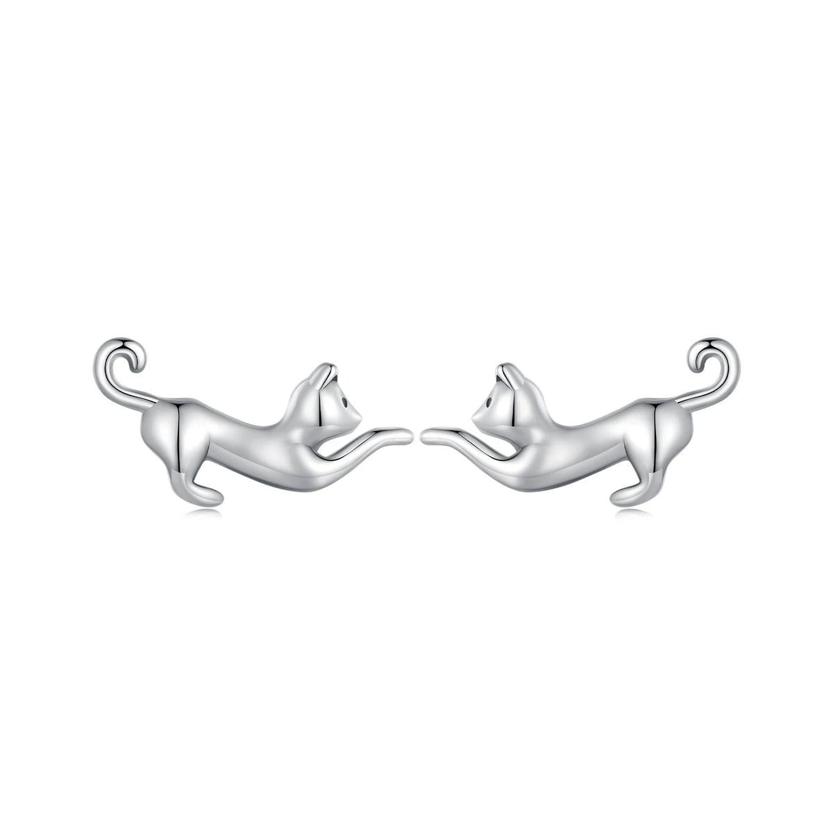 S&S 925 Silver CZ Stud & Clip-on Earrings | Micro-Set Zirconia | Platinum-Plated | Multi-Style