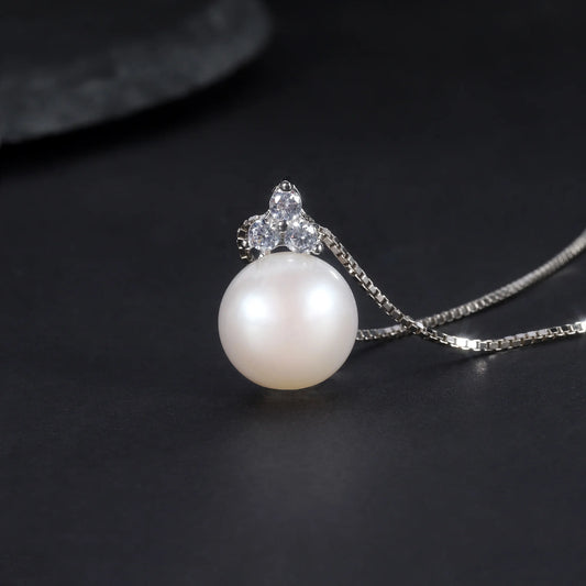 ArtistA Cubic Zirconia Pendant Necklace in 925 Sterling Silver