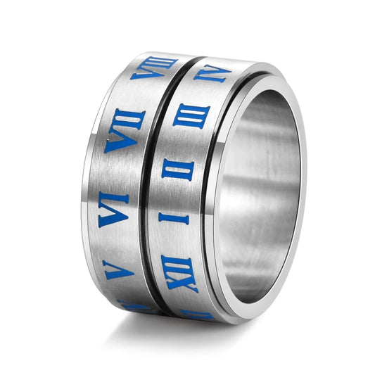 NEWLiFE REBEL Westward Drift Ring in Stainless Steel
