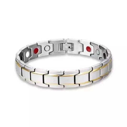 's Best-selling Cross-border for Detachable Magnetic Bracelet European American Men's Couple's Modular Zinc Alloy