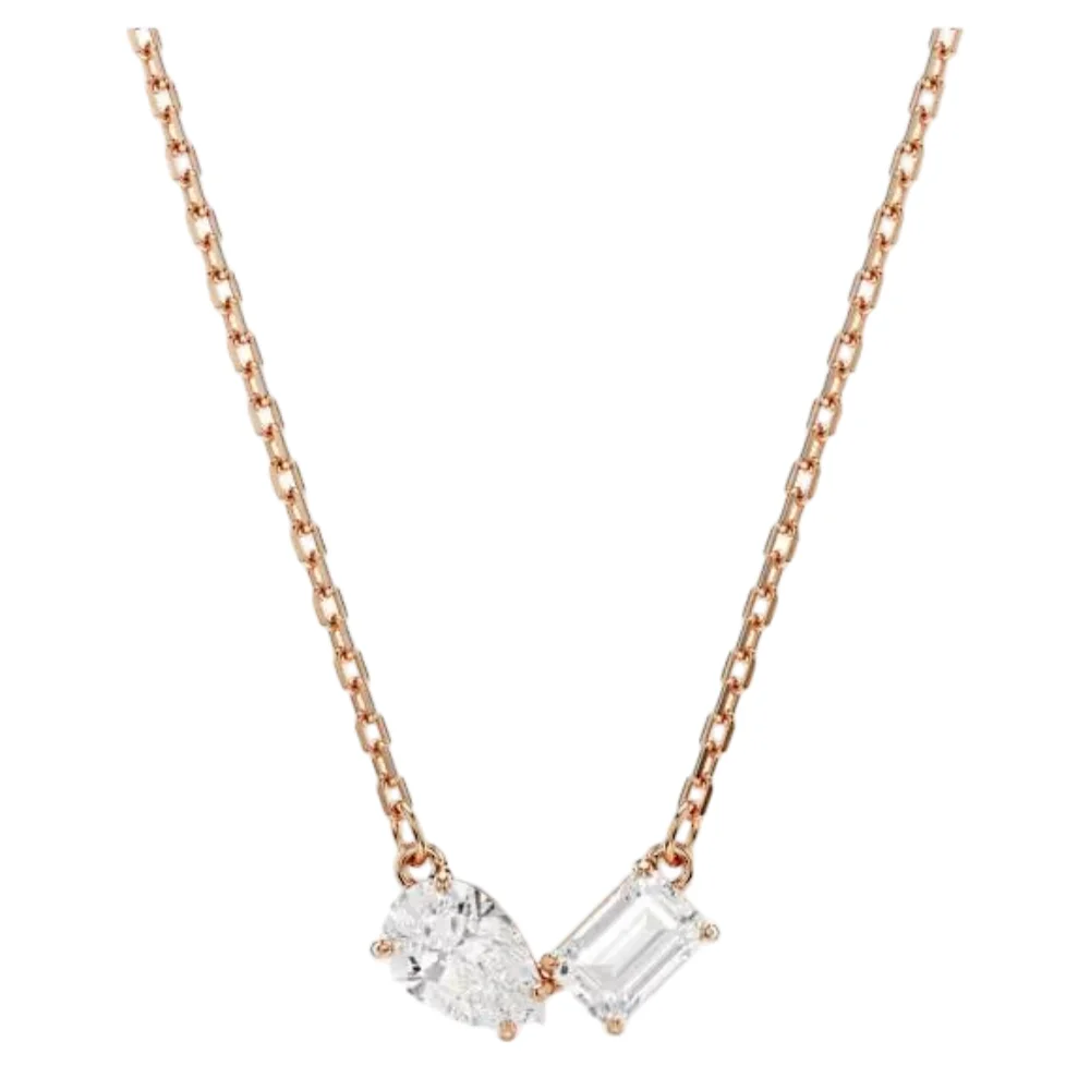 S&S Timeless Luxury Jewelry Necklace with Remarkable Texture and Brilliant Glow, Enhances Your Grace at All Formal Events.