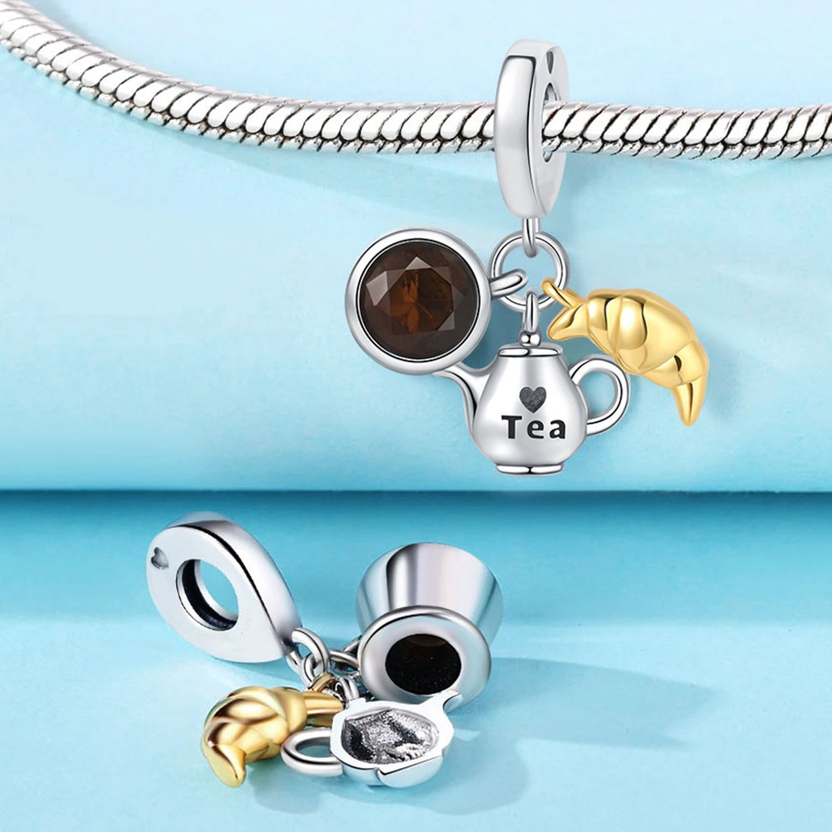 S&S Cute Charm Pendants | Coffee, Drinks & Creative Shapes