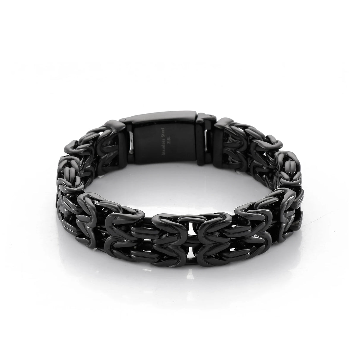 VIKING Vintage Multi-Width Bracelet – 316L Stainless Steel Men's Bangle