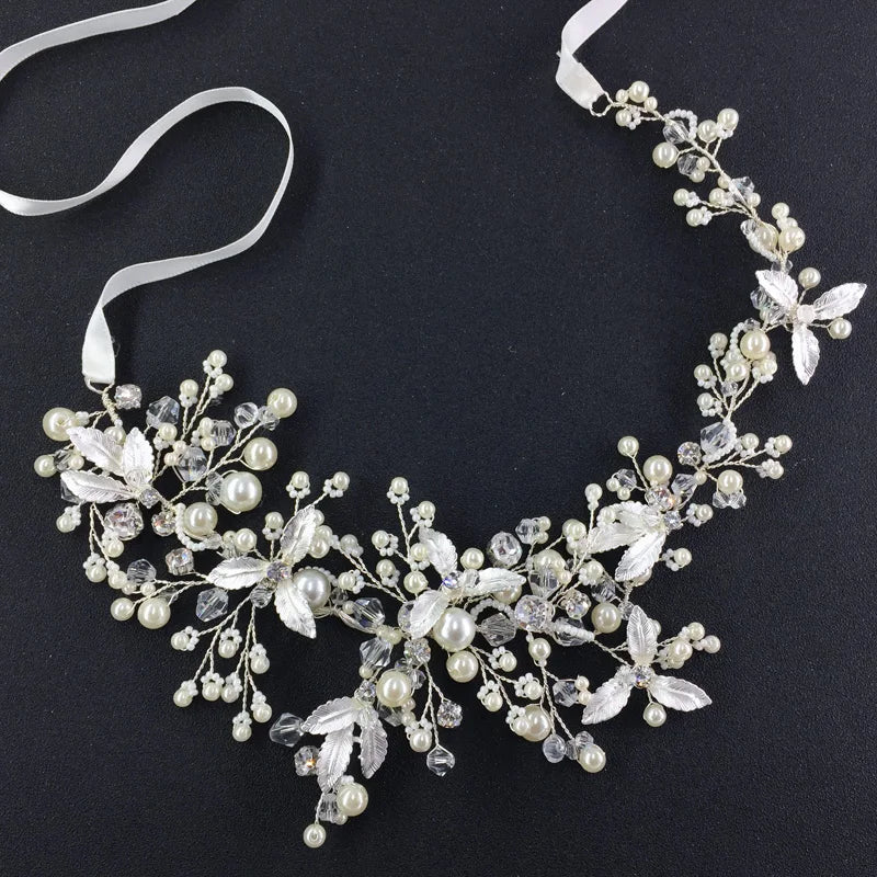 Luxury Hair Accessories Headband Women Bridal Crystal Rhinestone Headpiece for Women Party Prom