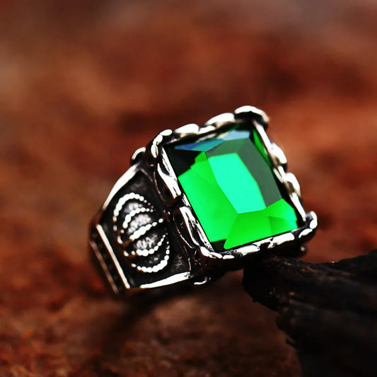 NEWLiFE REBEL Coastal Crest Stainless Steel Ring