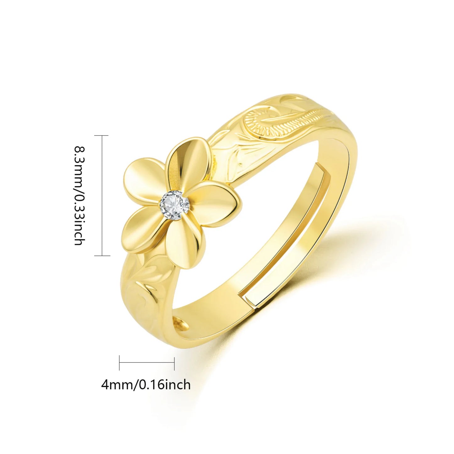 Leaf-Shaped Blue Opal Twisted Ring | Iridescent Gem Inlay Band | Nature-Inspired Fashion Jewelry for Women Trendy Wear