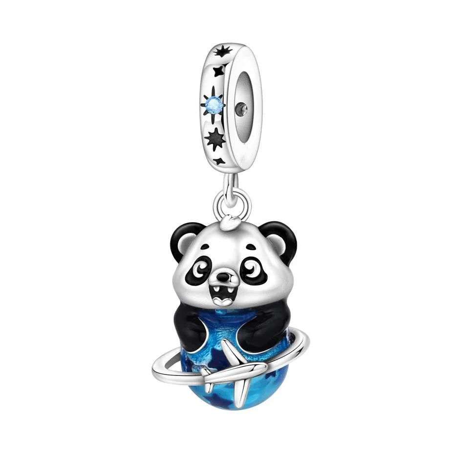 S&S Cute Animal Charm Pendants | Panda, Bear, Fox & Friends