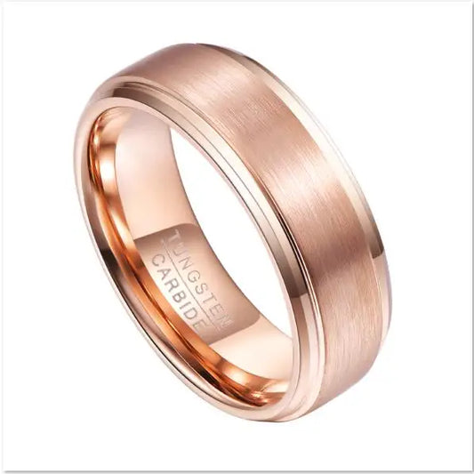 NEWLiFE REBEL Gesture Form 8mm Ring in Tungsten