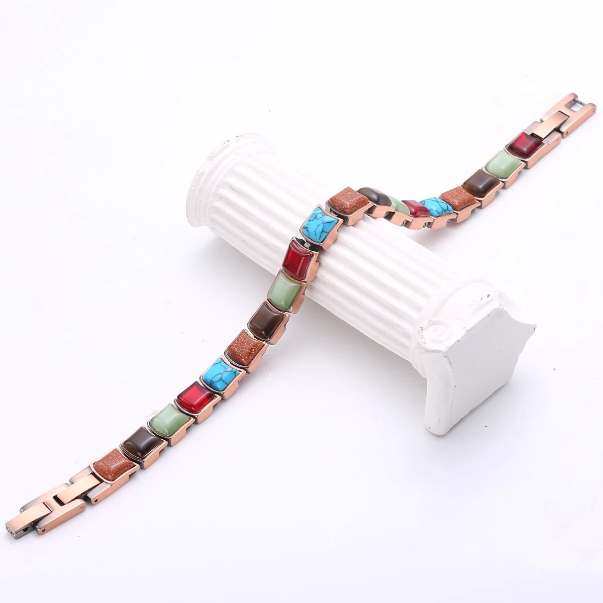 NewLife - Magnetic Adjustable Turquoise Copper Bracelet