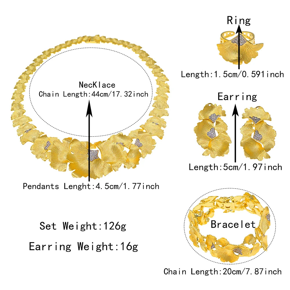 Zhuerrui New Design Sense Jewelry Set American High-end Diamond Series Ladies Classic Inheritance Wedding Four SetsHZ25015188