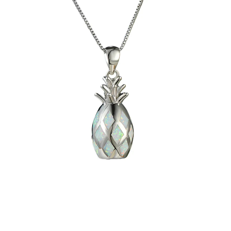 TikTok Viral Christian Copper Box Chain Starfish Opal Necklace | Blue Coastal Jewelry-Trendy Gift Bulk Supply