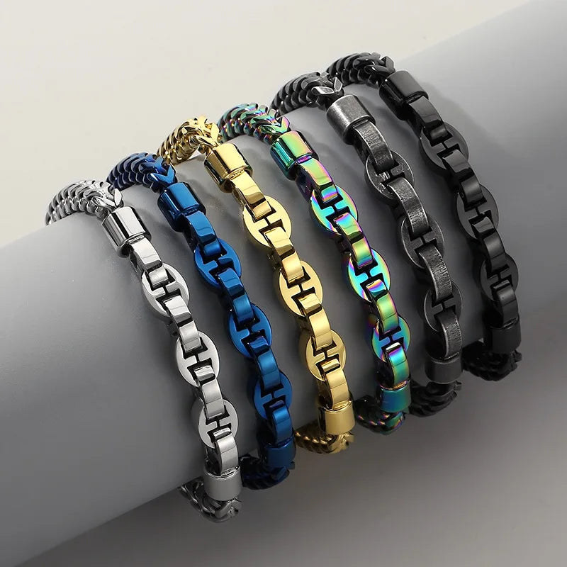 NEWLiFE REBEL Promenade Turn Jewellery Set in Stainless Steel