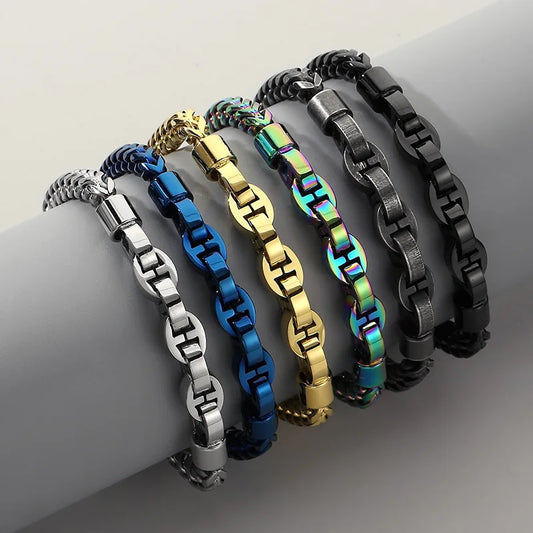 NEWLiFE REBEL Promenade Turn Jewellery Set in Stainless Steel