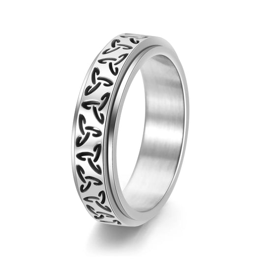 NEWLiFE REBEL Vector Wave Stainless Steel Ring