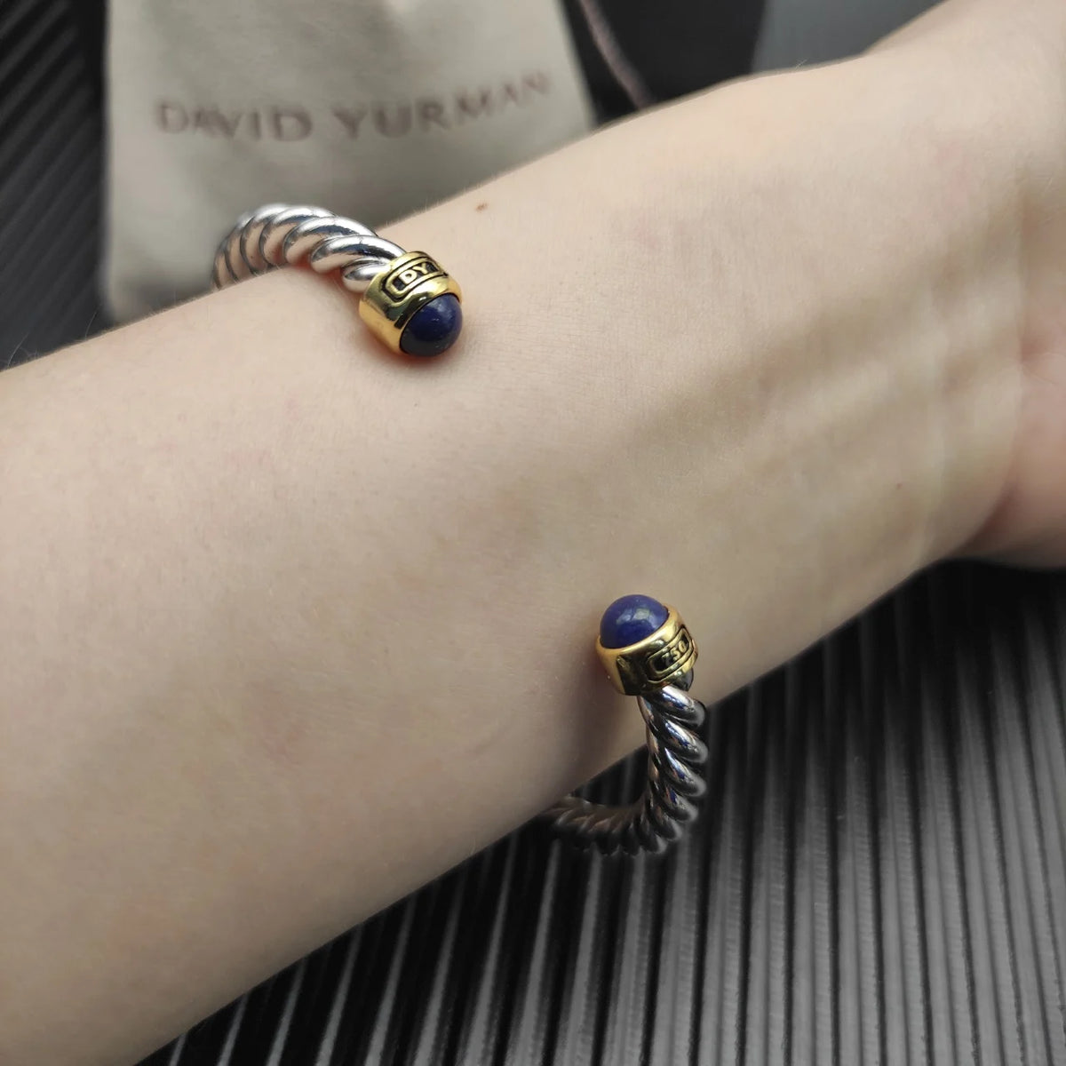FASHIONISTA DY High-Quality Gold-Plated Colored Gemstone Bangle, Unisex Silver-Plated Colored Gemstone Bangle, Jewelry
