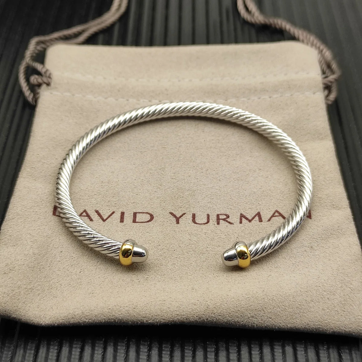 FASHIONISTA DY High-Quality Gold-Plated Diamond-Set Round-Toe Bangle, Unisex Silver-Plated Diamond-Set Round-Toe Bangle, Jewelry