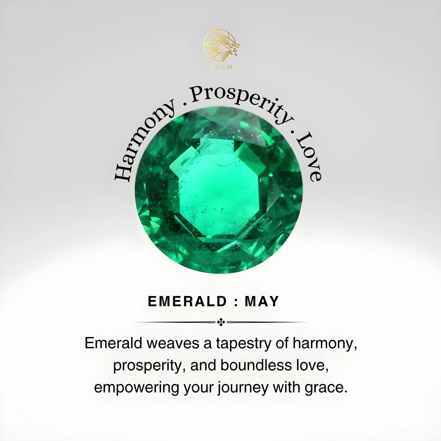 Elegant yellow gold emerald drop earrings featuring three graduated oval-cut emeralds in classic prong settings may birthstone