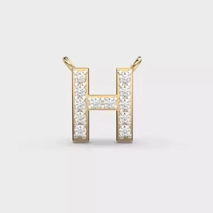 BiG-BOSS H Shape Diamond Pendant Real Moissanite Men Hip Hop Silver Luxury Party Handmade Designer Jewelry Statement Gift Men Top New Hot