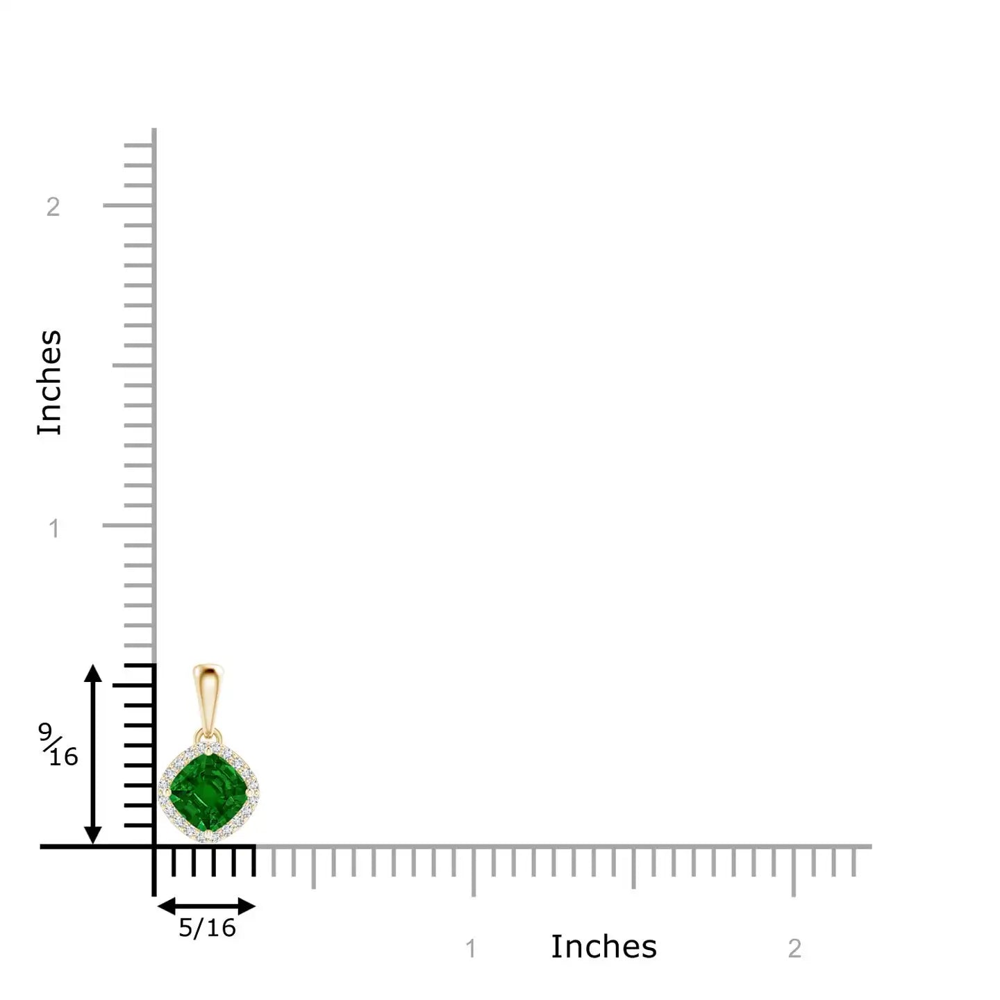 14K Solid Gold Sideways Cushion Cut Natural Green Zambian Emerald And Diamond Halo Pendant Link Chain Necklace Certified Jewelry