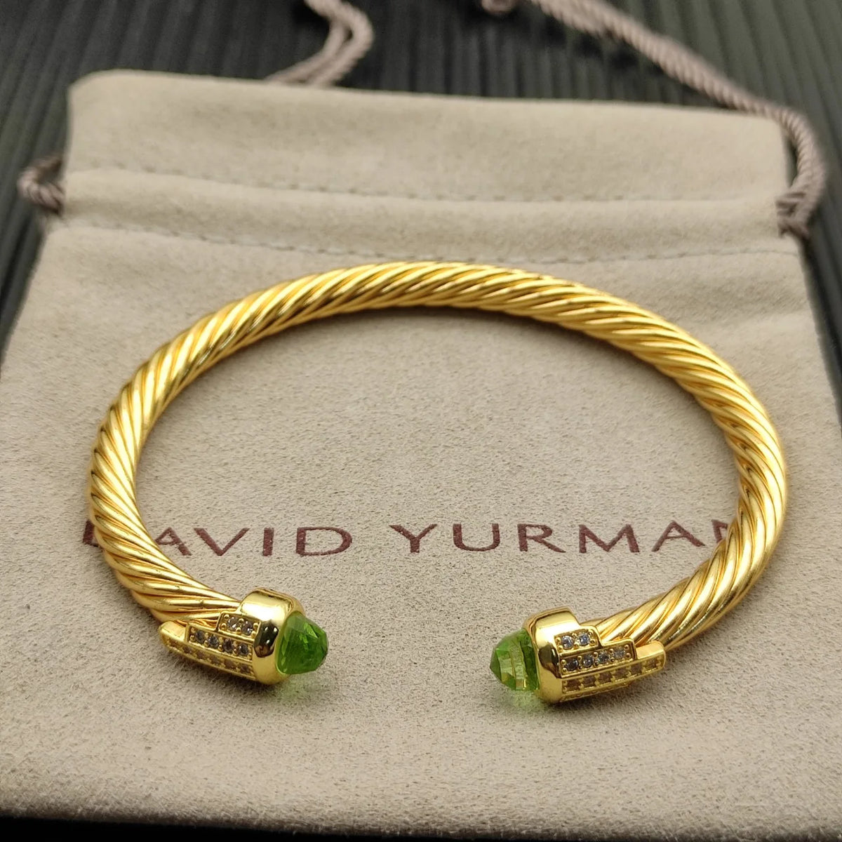 FASHIONISTA DY High-Quality Gold-Plated Diamond-Set Bangle, Unisex Silver-Plated Diamond-Set Bangle, Jewelry
