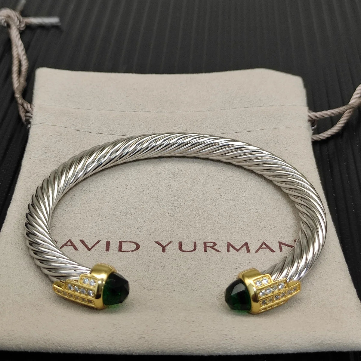 FASHIONISTA DY High-Quality Gold-Plated Diamond-Set Bangle, Unisex Silver-Plated Diamond-Set Bangle, Jewelry