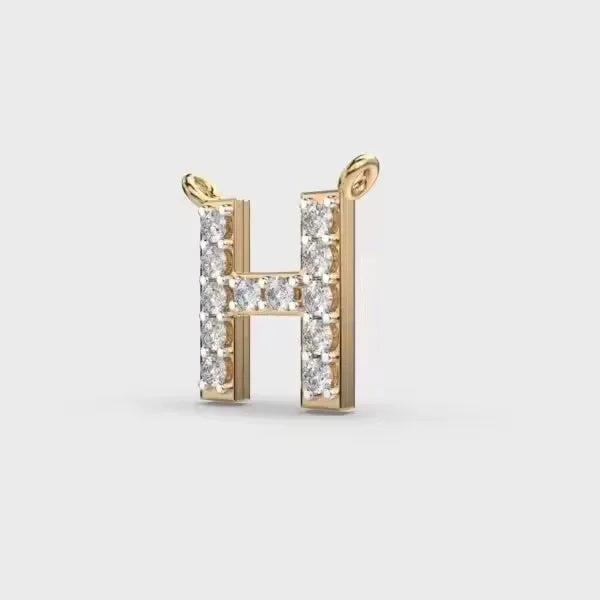 BiG-BOSS H Shape Diamond Pendant Real Moissanite Men Hip Hop Silver Luxury Party Handmade Designer Jewelry Statement Gift Men Top New Hot