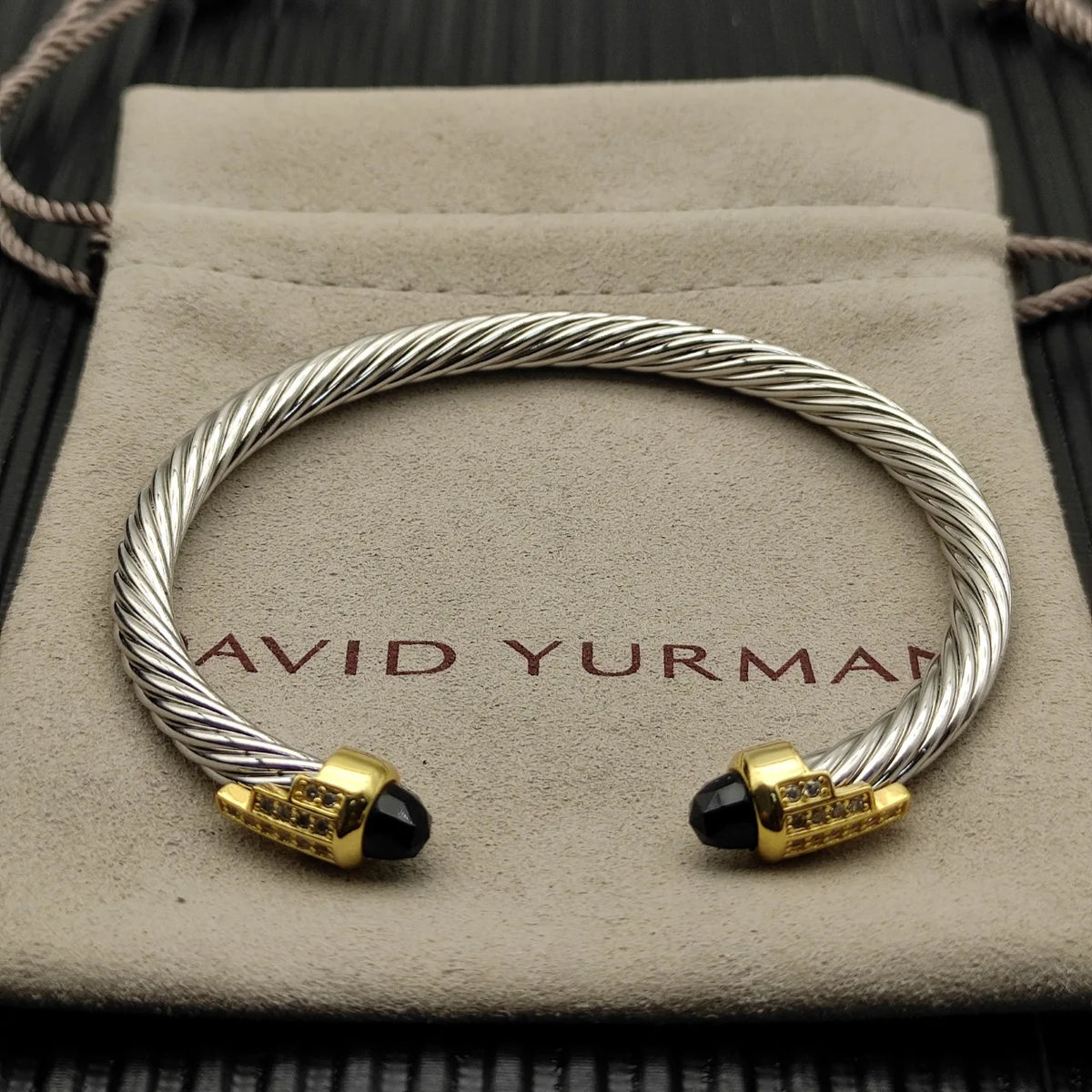 FASHIONISTA DY High-Quality Gold-Plated Diamond-Set Bangle, Unisex Silver-Plated Diamond-Set Bangle, Jewelry
