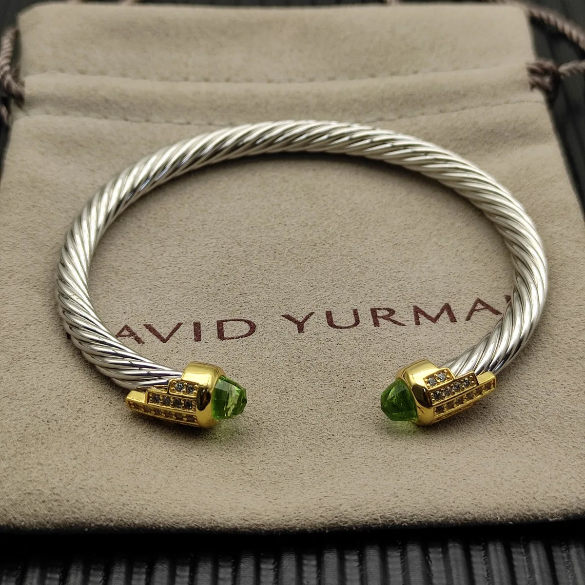 FASHIONISTA DY High-Quality Gold-Plated Diamond-Set Bangle, Unisex Silver-Plated Diamond-Set Bangle, Jewelry