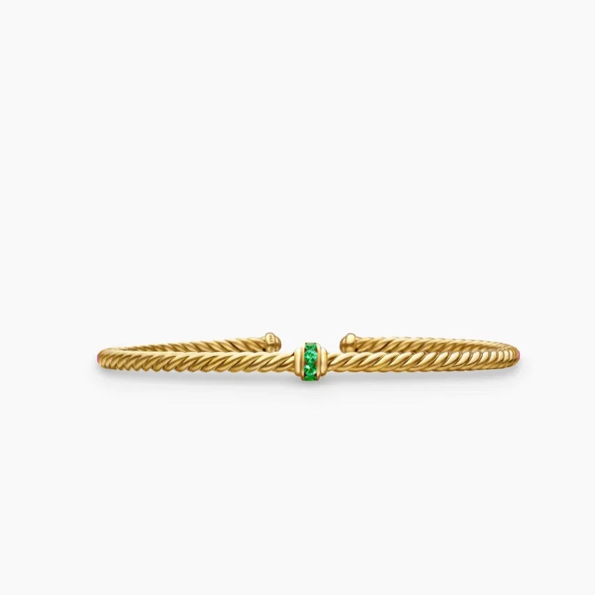 FASHIONISTA DY High-Quality Gold-Plated Diamond-Set Bangle, Unisex Silver-Plated Diamond-Set Bangle, Jewelry