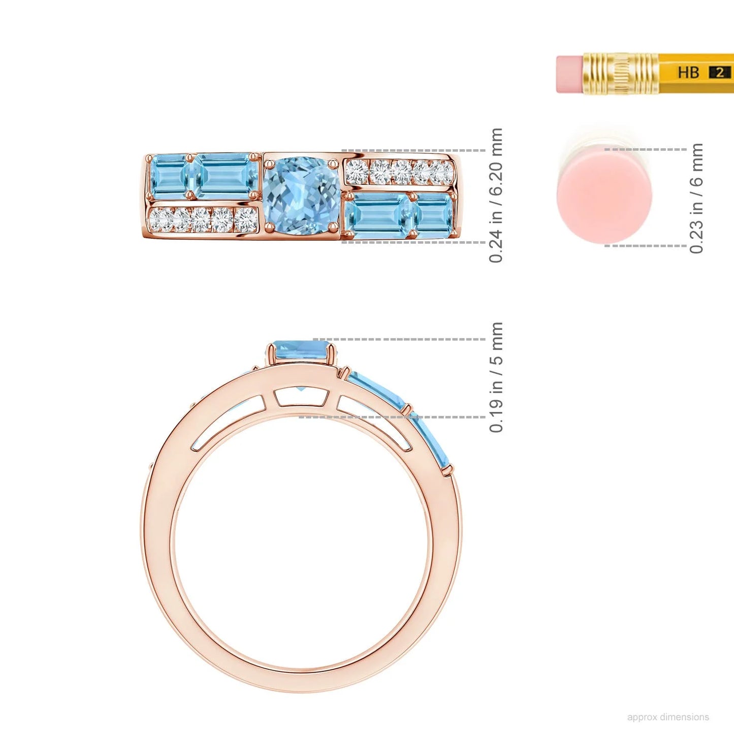Factory Price 14K Solid Gold Two Row Double Band Ring Natural Amethyst & Diamond Double Shank Engagement Band Rings Gift for Her