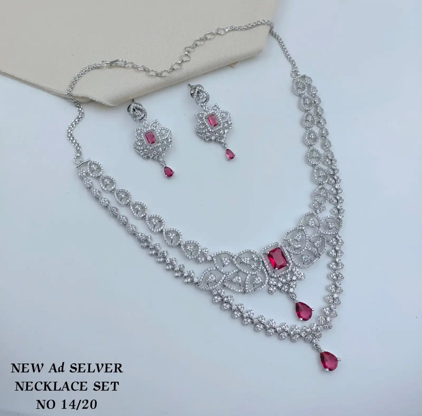 Trending Mint Green CZ Necklace Set Luxury Wedding Jewelry Cubic Zirconia Choker Set Bridal Fine Accessories For Women Fashion