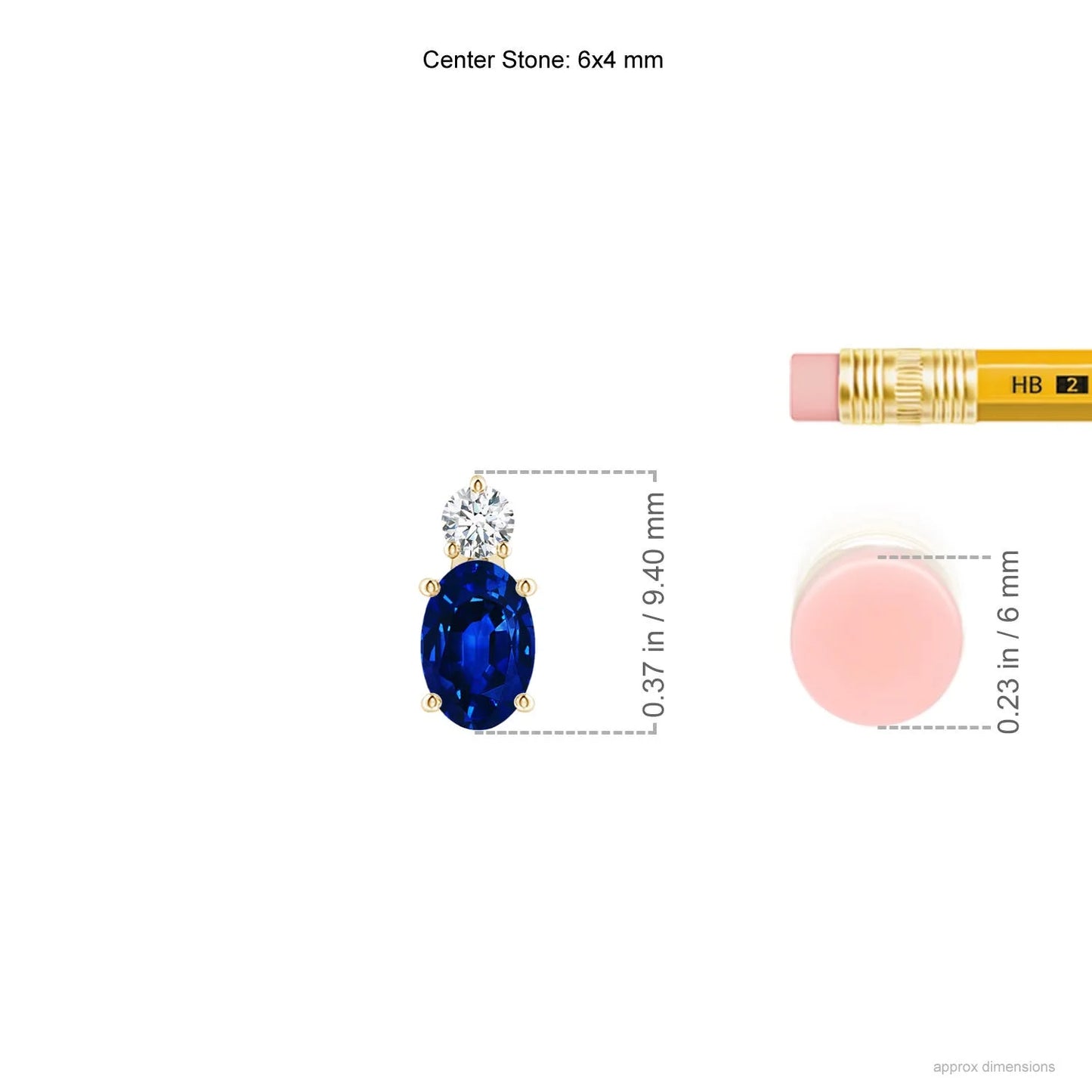 14K 18K Pure Gold Natural Oval Cut Tanzanite Gemstone Solitaire Pendant With Diamond IGI Certified Custom Handmade Necklace OEM