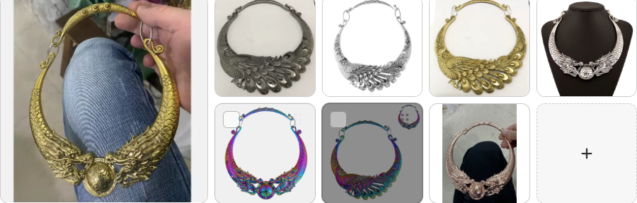 designer necklace  8 for £49/-