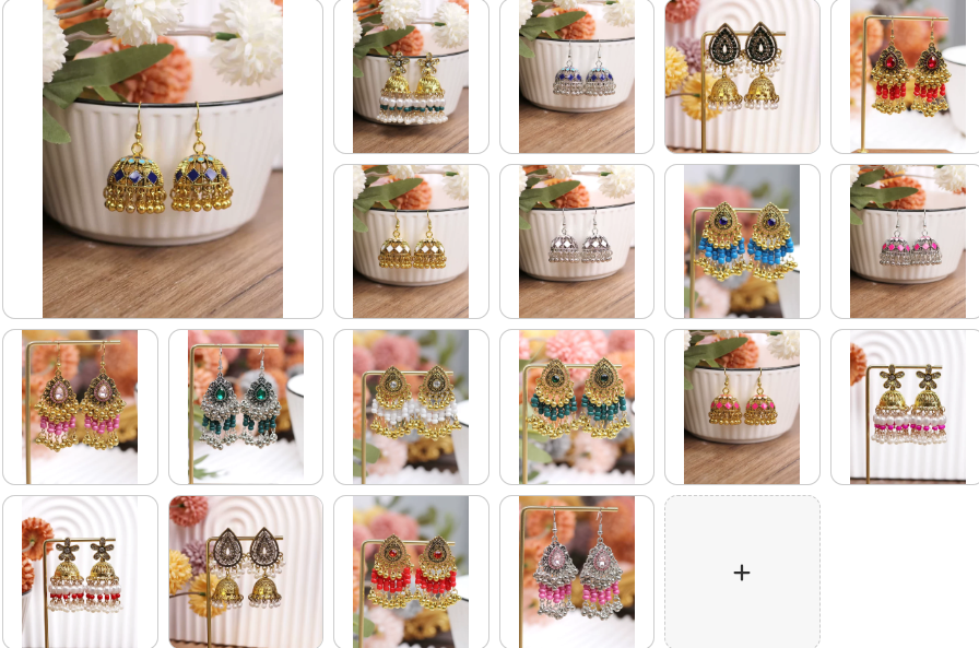 Fashion Earrings SET - 19 pairs earrings for £69/-