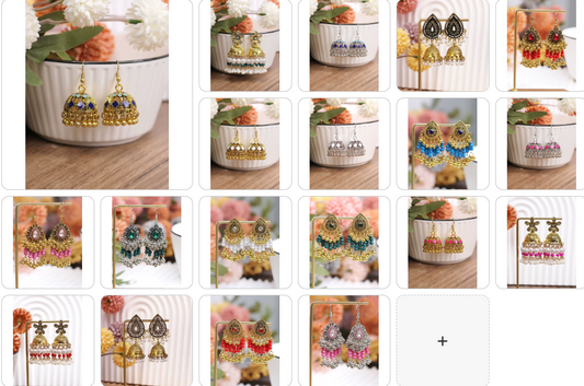 Fashion Earrings SET - 19 pairs earrings for £69/-