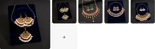 Fashion Necklace & Earrings SET - 5 sets for £39/-