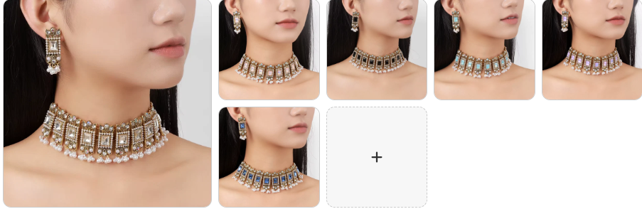Fashion Necklace & Earrings 6 sets for £49/-