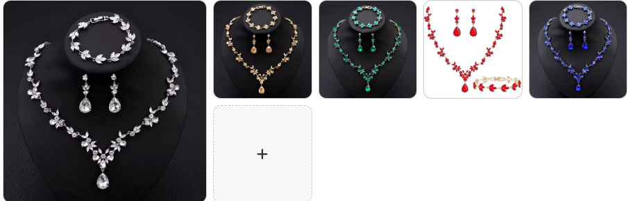 Fashion Necklace, Earrings & Bracelet  SET- 5 sets for £49/-