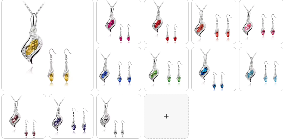 Fashion Necklace and Earrings SET - 12 Complete Sets for £49/-