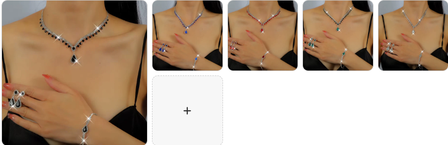 Necklace, Bracelet & Earrings SET — 5 Complete Sets for £39