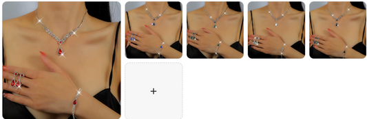 Necklace, Bracelet & Earrings SET — 5 Complete Sets for £39